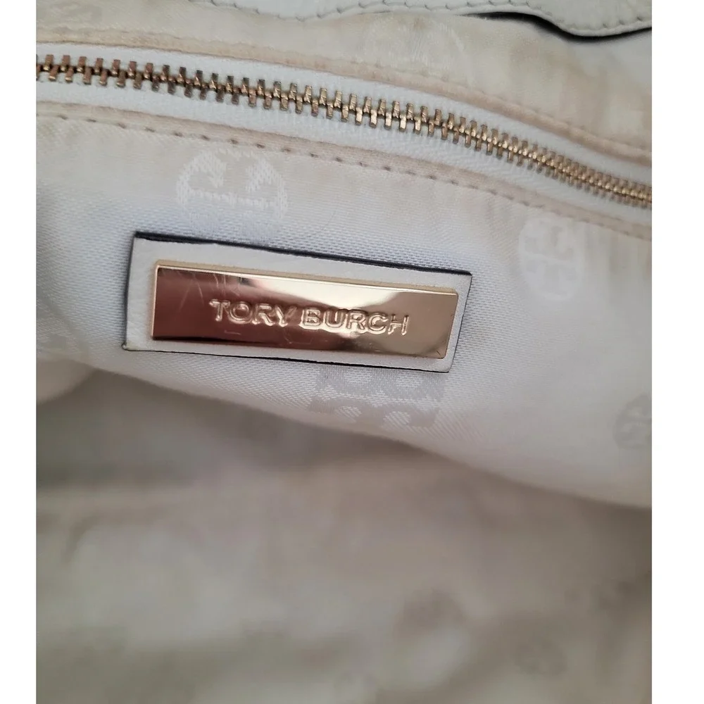 Tory Burch Bombe T East West Tote White Large